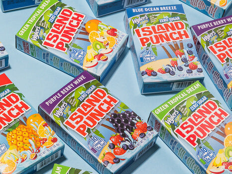Island Punch Drink Mixes, Island Punch Tropical Flavored Drink Mixes