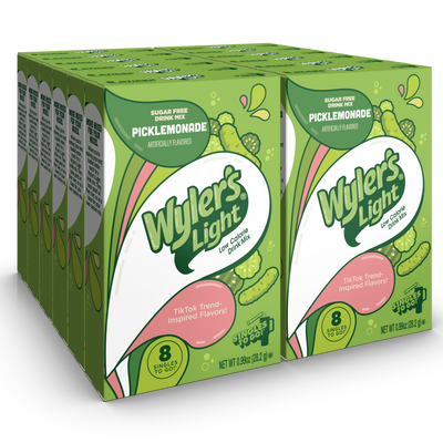 Wyler’s Light Singles To Go! Powder Packets, Water Drink Mix, WaterTok Picklemonade