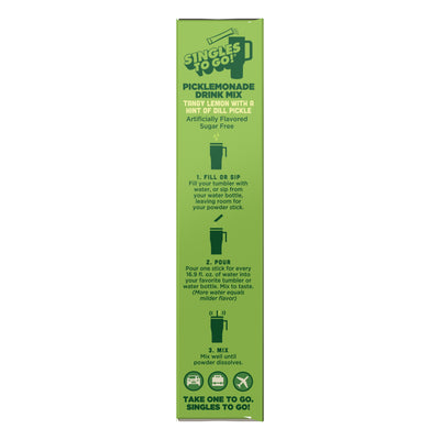 Wyler’s Light Singles To Go! Powder Packets, Water Drink Mix, WaterTok Picklemonade