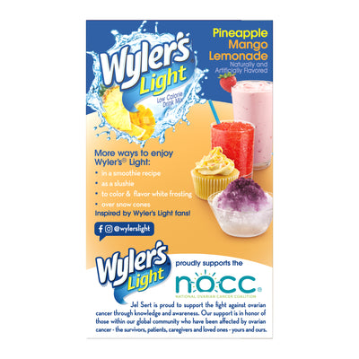 Wyler's Light Pineapple Mango Lemonade Flavored Water Drink Mix Box