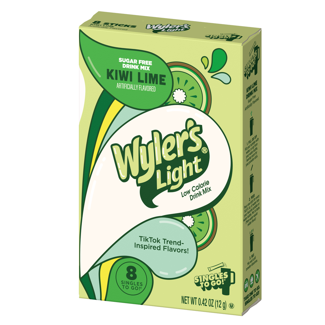 Wyler's Light Singles To Go Drink Mix, Variety Pack, Cotton Candy, Mermaid, Peach Ring, Unicorn