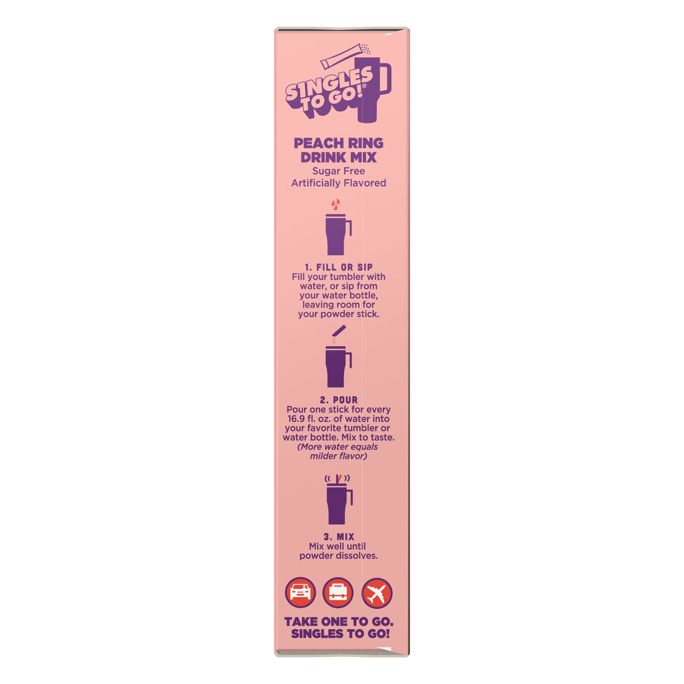 Wyler's Light Watertok inspired Peach Ring Drink Mix