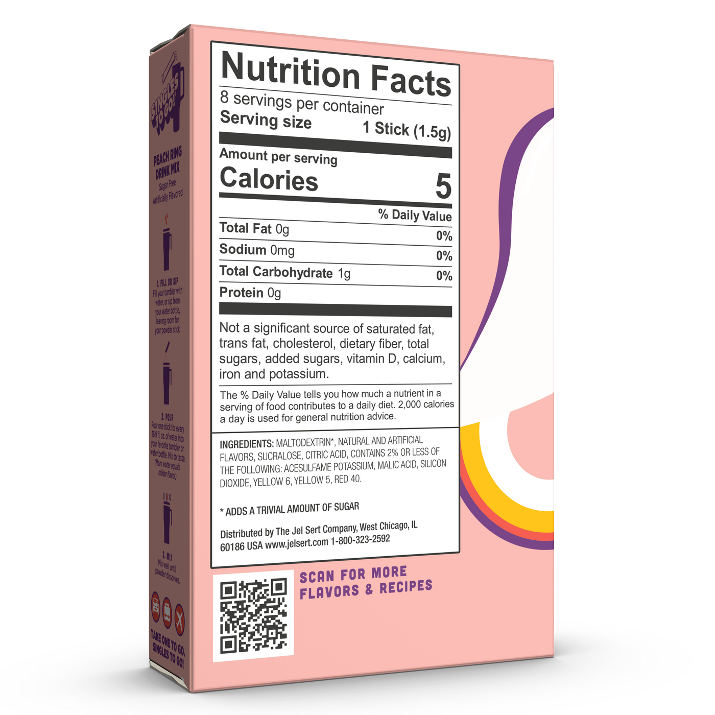Wyler's Light Watertok inspired Peach Ring Drink Mix
