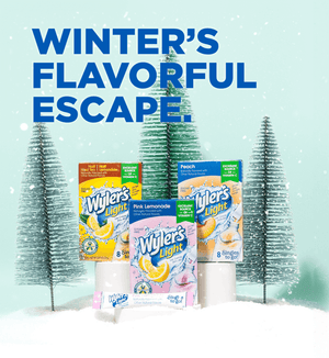 Winter's Flavorful Escape, Winters With Wyler's, Winter Drink Escape