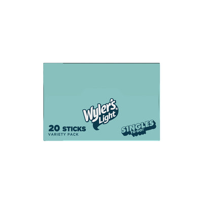 Wyler's Light Viral Vibes top of Box, Classic flavors for Water, Flavored Water Packets, Flavored Water Packet Variety pack