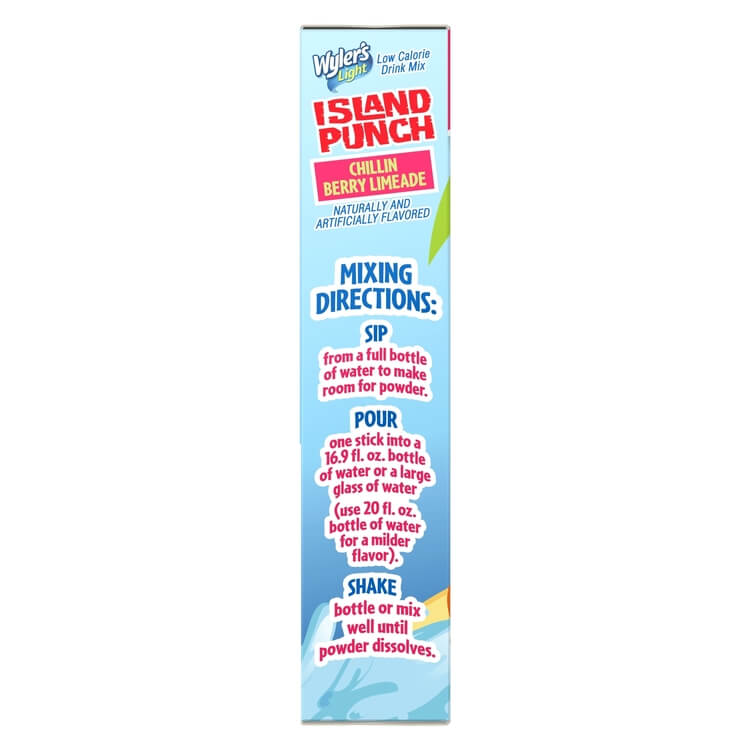 Island Punch Singles to Go drink mix, Chillin Berry Limeade Drink Mix, Island Punch Chilling berry limeade, Island Punch limeade, Chillin Berry Island Punch, Island Punch Chillin berry limeade mixing directions