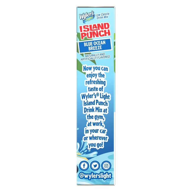 Enjoy the refreshing flavor of Island Punch Blue Ocean Breeze, order Island Punch Blue ocean breeze, buy Island Punch Blue ocean breeze