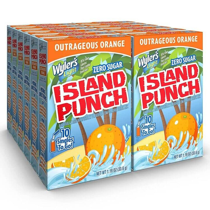 Island Punch Outrageous Orange Zero-Sugar Singles To Go