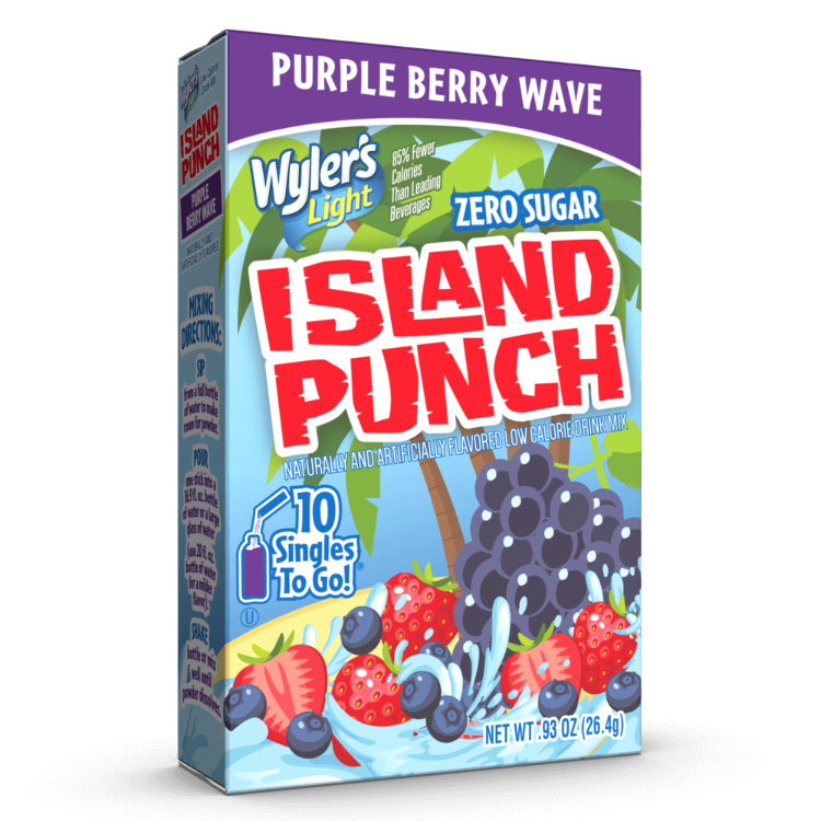 Island Punch Purple Berry Wave Drink Mix, berry punch, berry punch drink mix, berry drink mix, buy berry drink mix
