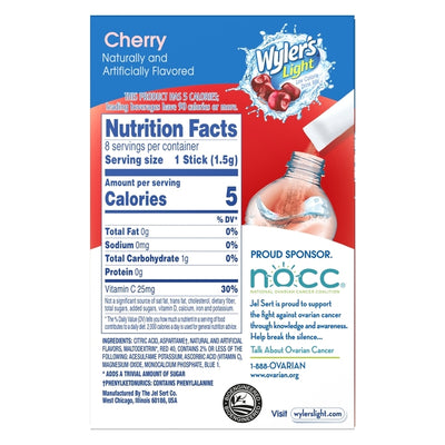 cherry singles to go nutrition information, cherry singles to go nutritional facts