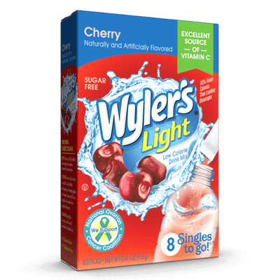 cherry flavored water, cherry flavored drink mix, cherry flavored drink mix, cherry singles to go