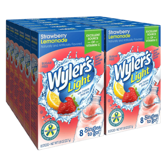 Wyler's Light Strawberry Lemonade Singles to Go, 8 ct Wyler's Light Strawberry Lemonade Singles to Go, 8 ct